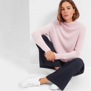 Everlane 100% Cashmere Mockneck Sweater - Size Med
